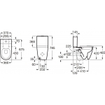 Roca ONA A341681000 座廁淨水箱 (白色)